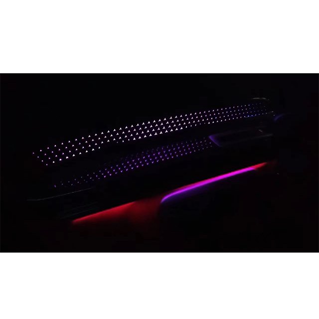 Applicable to Vito V260 W447 Carbon Fiber Patterned Ambient Lighting Interior,, V-class Interior Ambient Lighting Modification