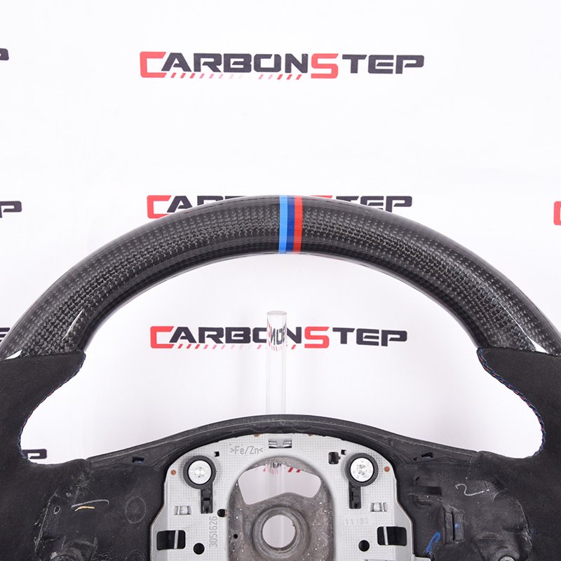 Top Stripe customized Steering Wheels Carbon Fibre For BMW E90 E92 E60 E63 E46