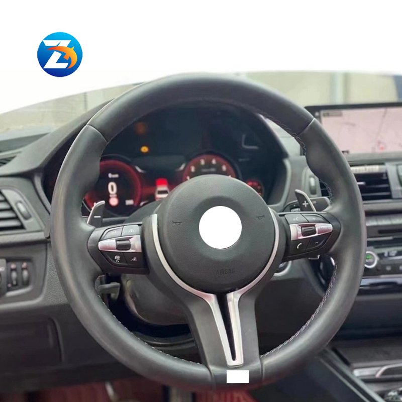 Car sport interior steering wheel F30 F32 F10 F20 F07 F01 E46 E60 E90 M3 M4 M5 M7 Leather Steering Wheel For bmw