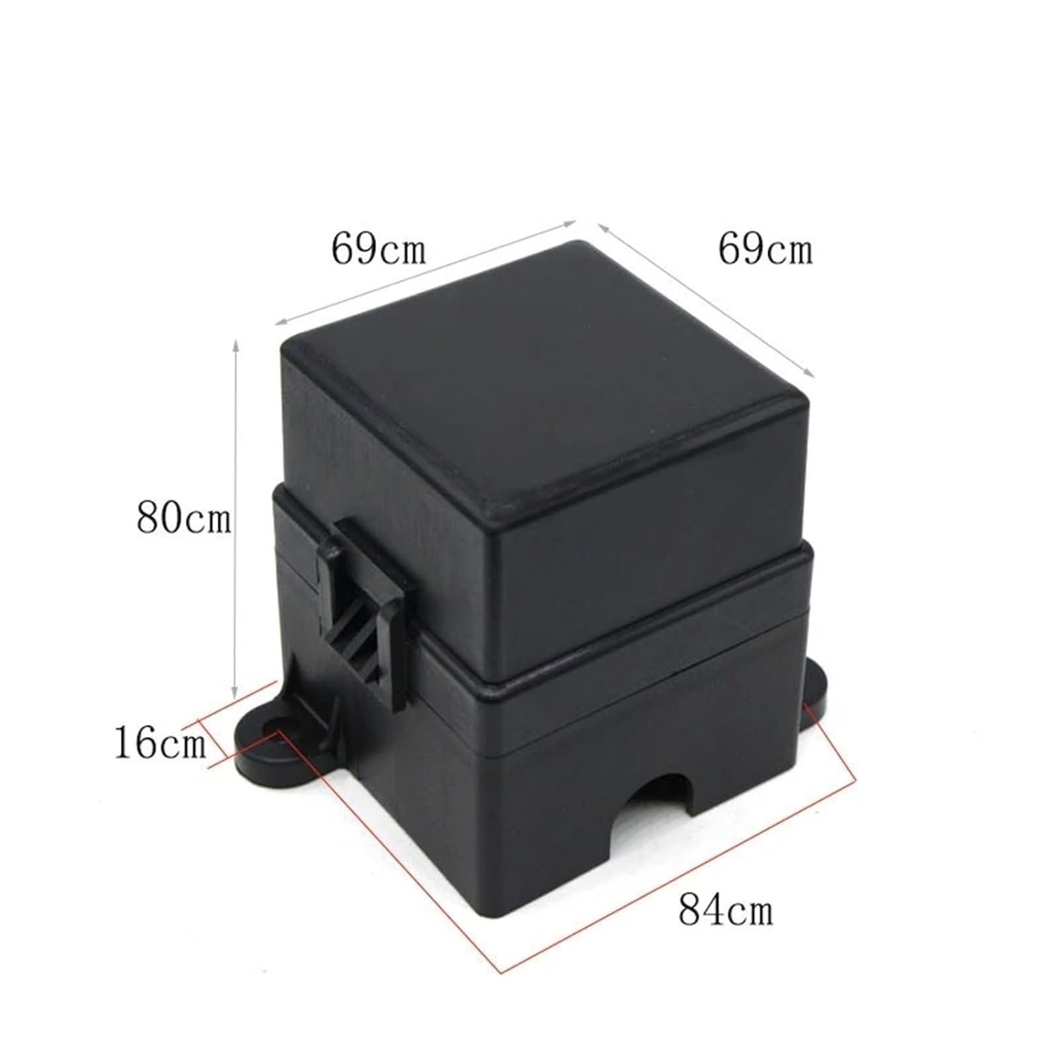 Auto Car Truck 3 Way Fuse Holder Relay Holder Circuit Standard ATO Blade Fuse Relay Holder 12V 40A Relay 1Pcs(Box)