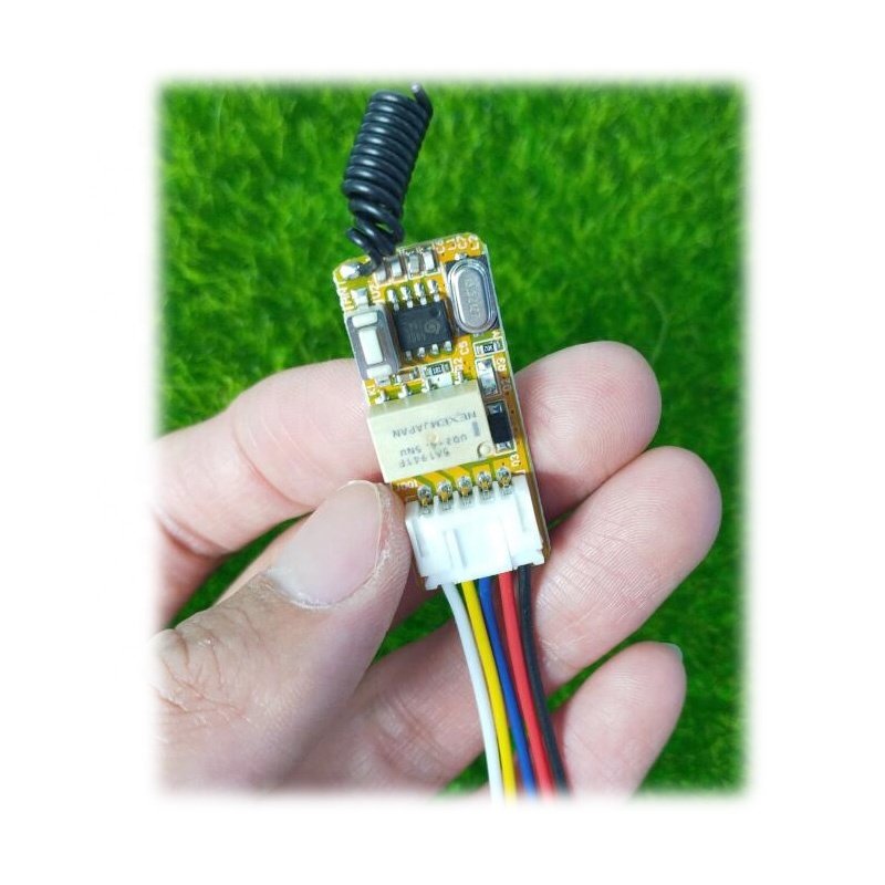 433MHZ Micro RF Receiver Transmitter LED Light Switch 1 Channel 12V Remote Switch Wireless Remote Control Relay Switch