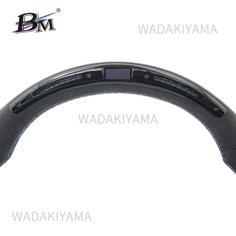 For BMW M5 F10 Multifunction LED Volante Alcantara Customize F11 F18 F07 F06 F13 F12 Series Wholesale Steering Wheels By BM