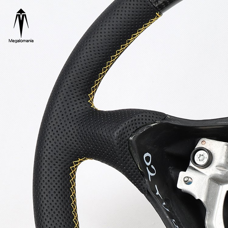 Genuine OEM Customized Carbon Fiber Car Steering Wheel For Porsche Panamera 996 997 911 987