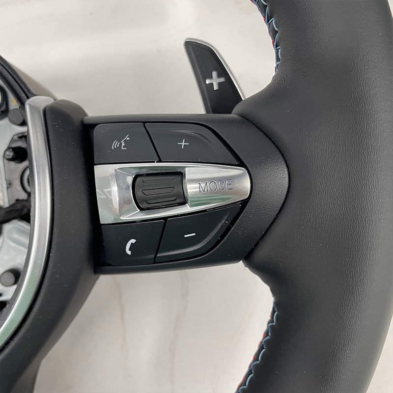 Hot selling Full Leather style Steering Wheel For BMW M3 M4 M5 F10 F15 F30 F32 E70 E90 E46 E60 steering wheel