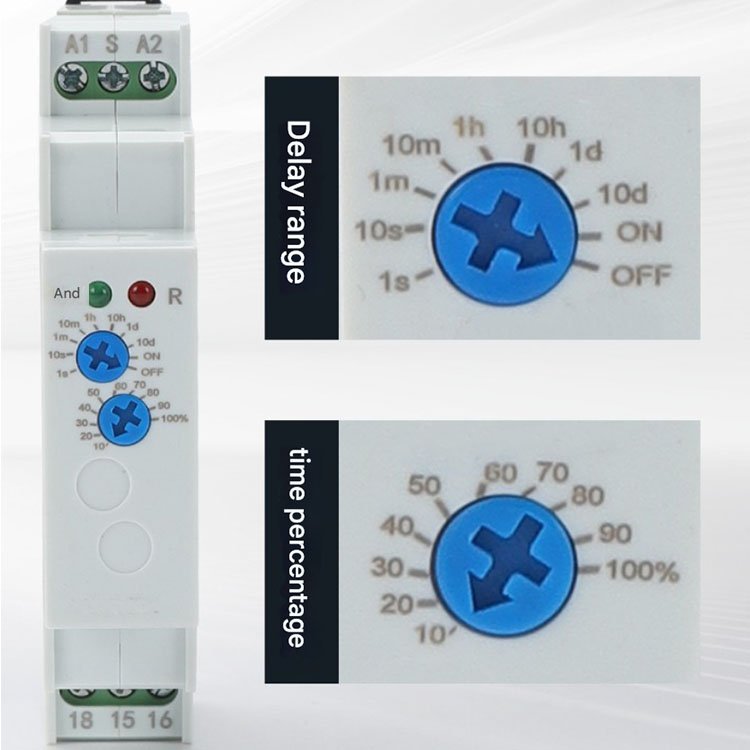 FRFT09-A1/A2 Power-on Delay Function Durable/Extremely Wide Voltage Delay Timer Relay Module