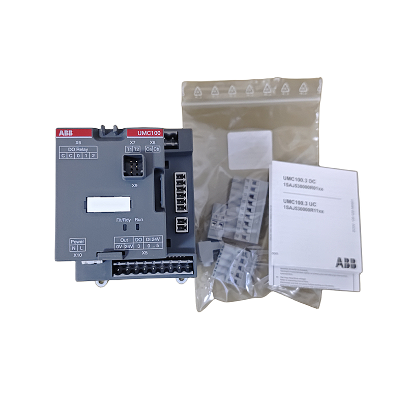 ABB Miniature SSR Relay UMC100.3 DC High Power Contact Load Sealed Switch Auto Protective Usage Model Number 1SAJ530000R0100 New