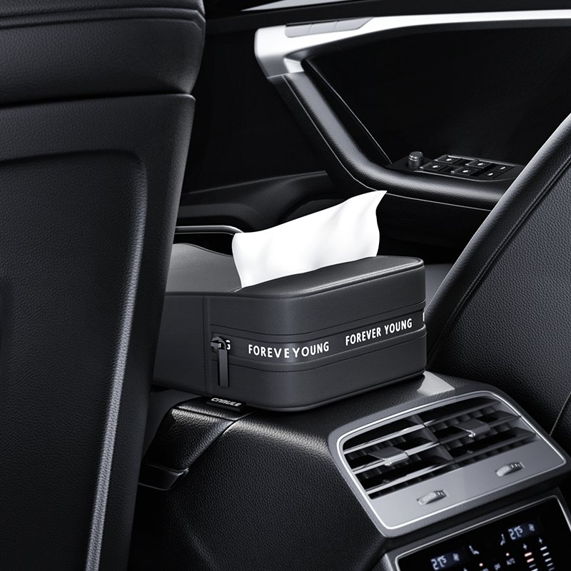 New Arrivals Automotive Universal Memory Foam Armrest Cushion Elbow Support PVC Car Armrest Box Booster Cushion