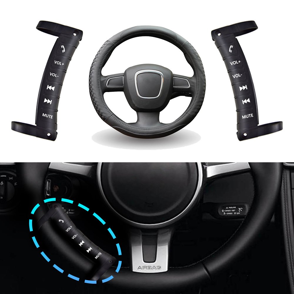 2din Car Radio Wireless Steering Wheel remote control for car radio stereo video gps mp5 dvd player
