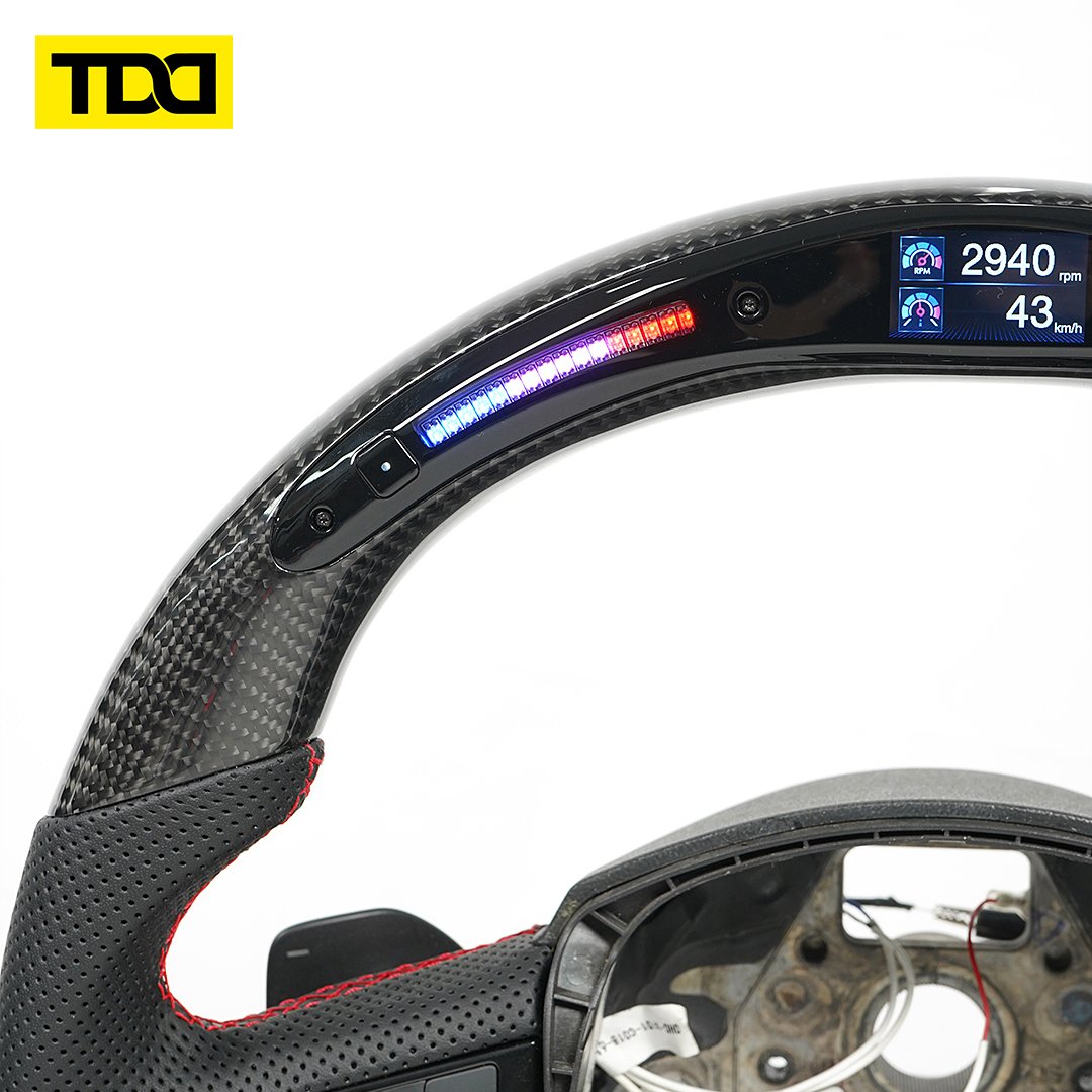 Customized Making LED Steering Wheel For Audi A4 A5 S4 S5 S6 S8 B7 B8 2004-2012