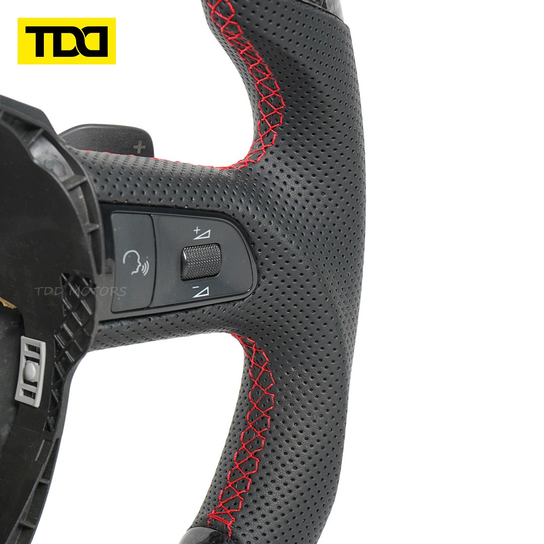 Customized Making LED Steering Wheel For Audi A4 A5 S4 S5 S6 S8 B7 B8 2004-2012