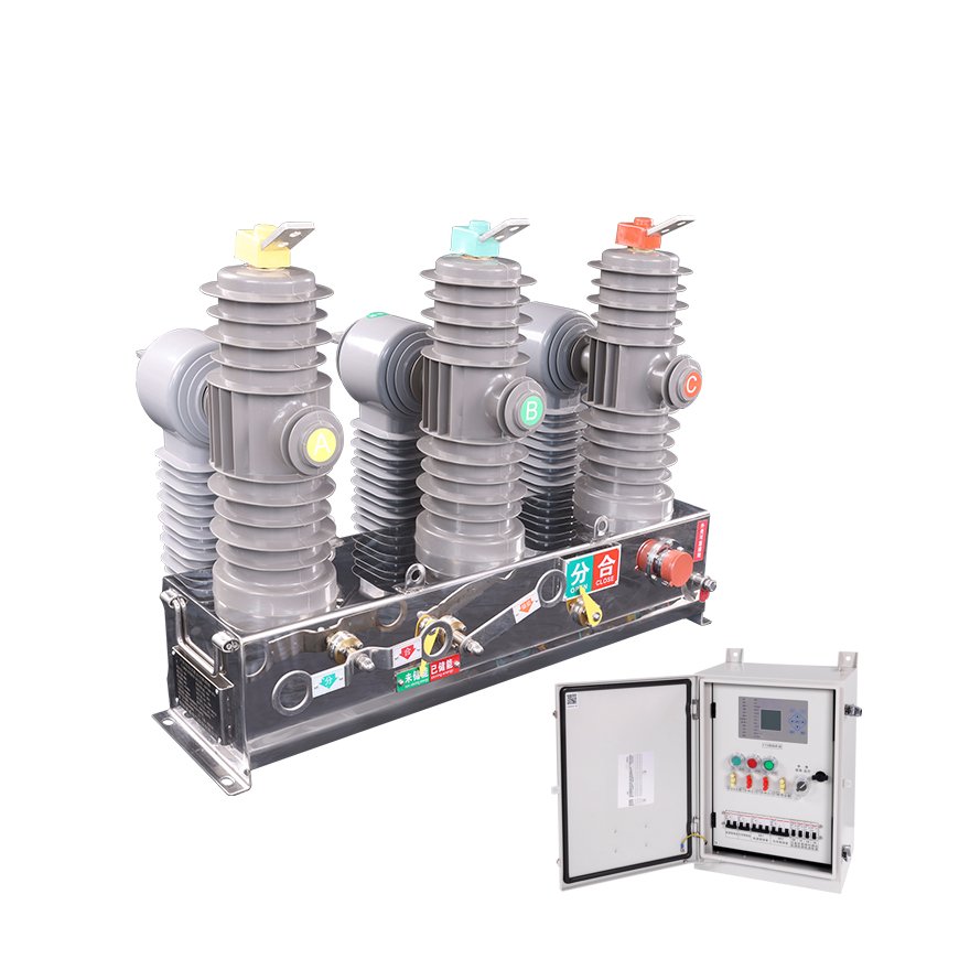 Power Distribution System Automatic Circuit Recloser 15kv to 38kv with Recloser Controller