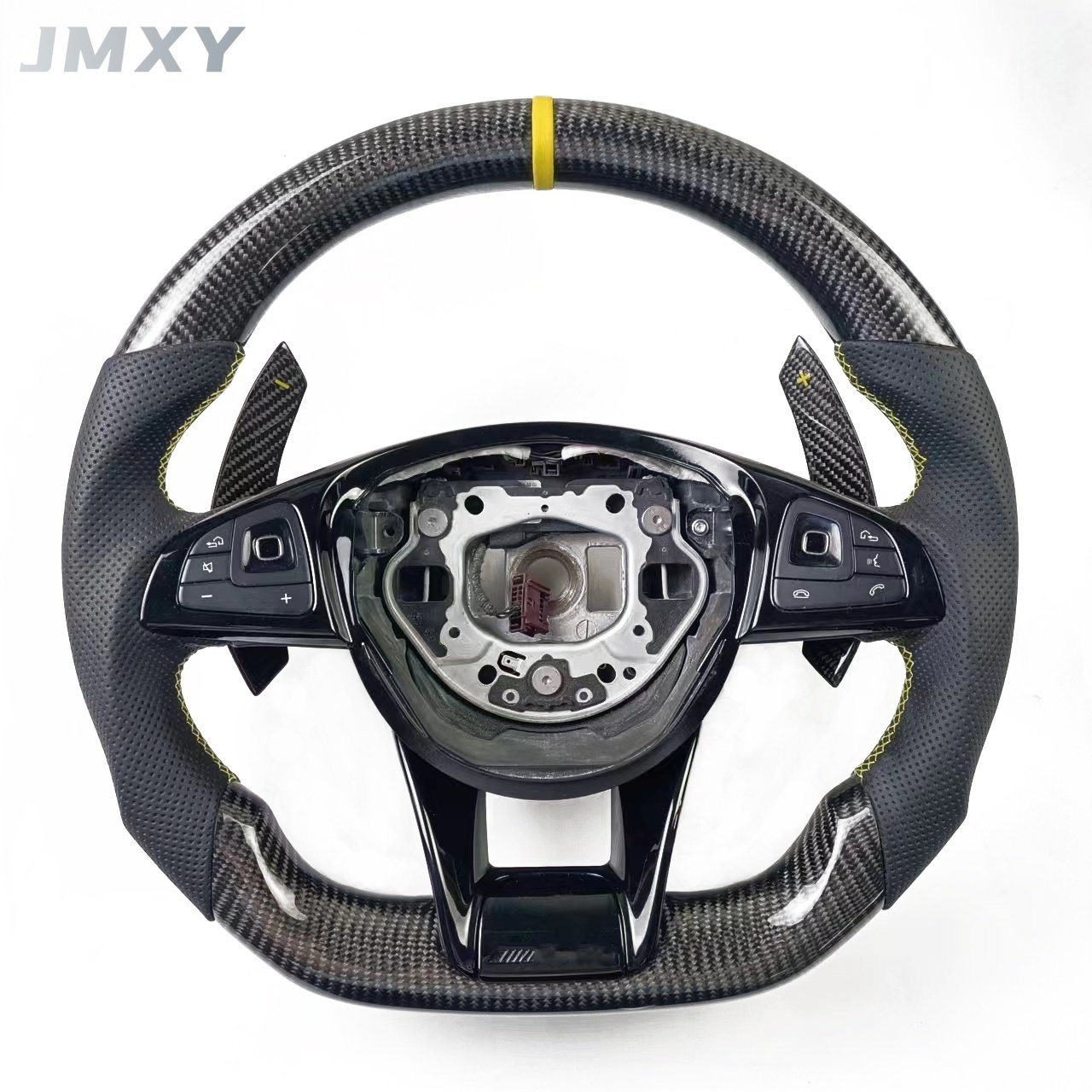 Suitable for Mercedes-Benz W204 W205 W212 W215 customized car interior carbon fiber steering wheel