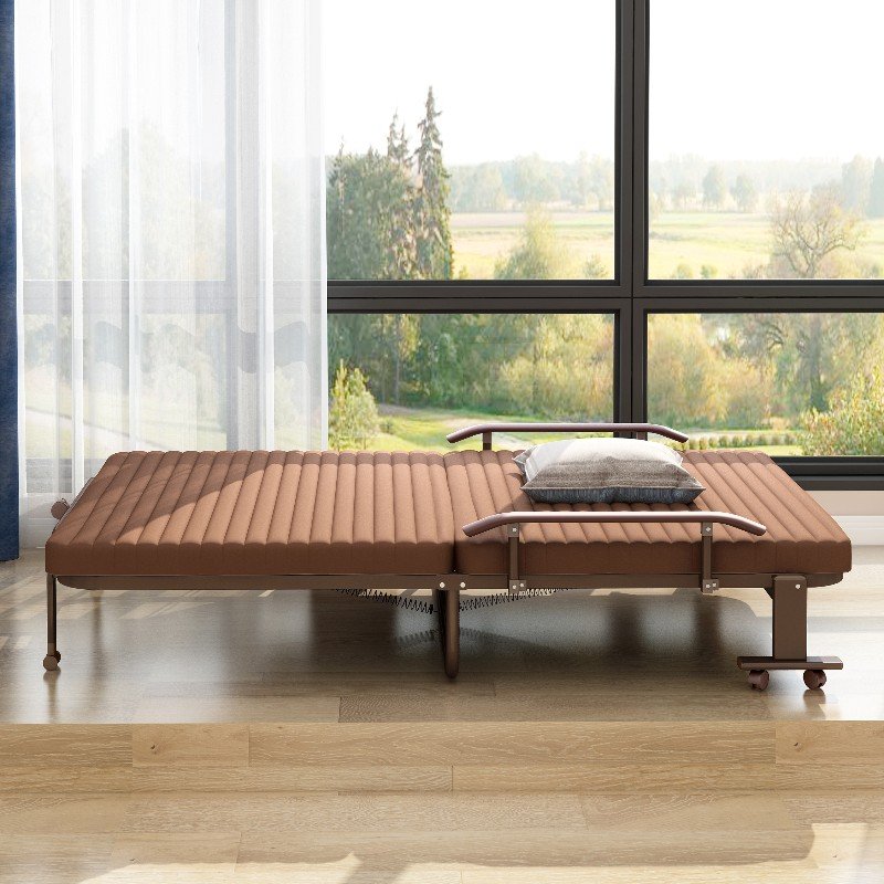 Nap Sofa Folding Bed Belt Mattress Living Room Furniture Metal Factory Wholesale High Quality Multifunctional Office Fabric