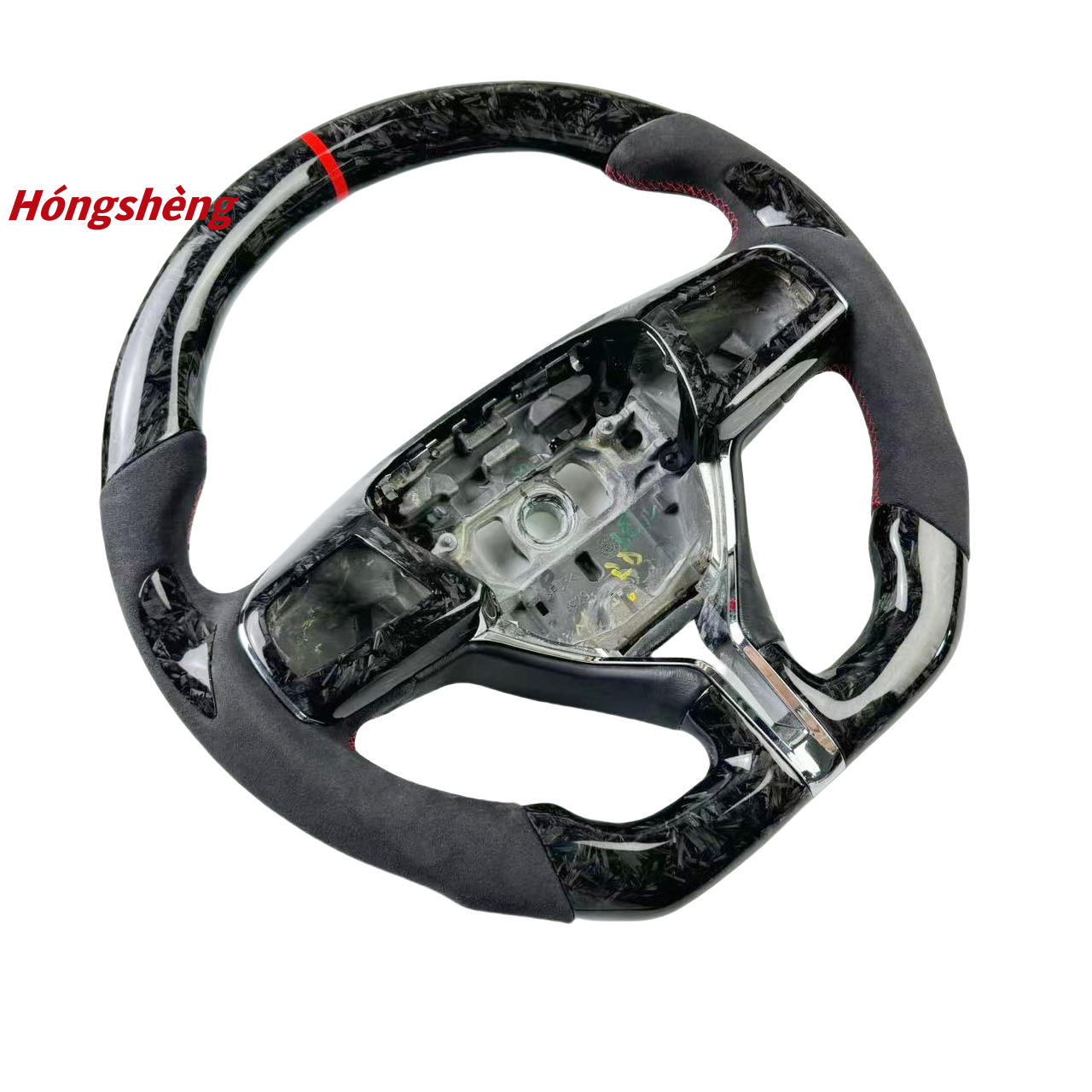 Forged carbon fiber steering wheel for Maserati Levante Ghibli GT steering wheel