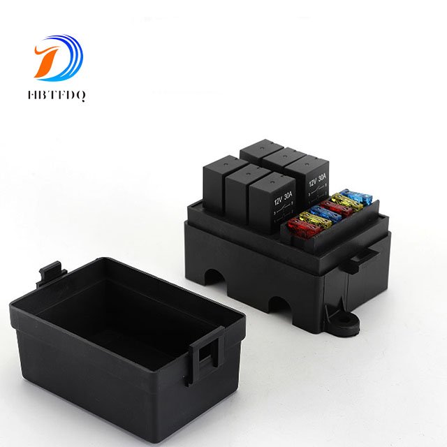 6 Way Auto Fuse Relay Socket Automotive Fuse Relay Socket