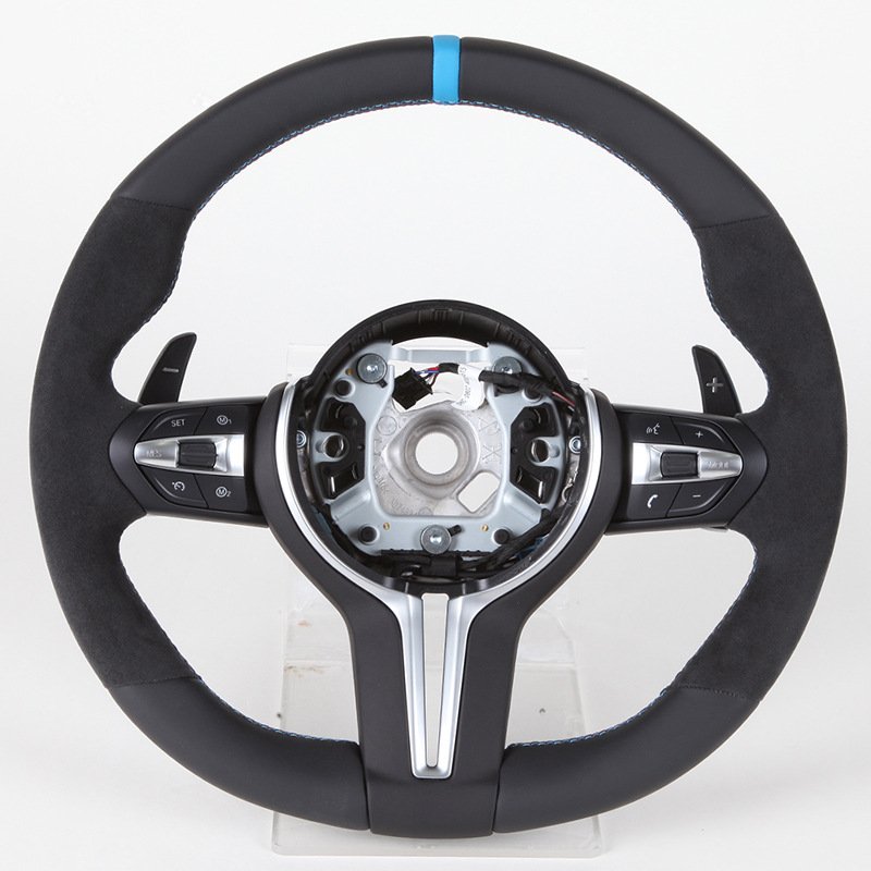 Suitable For BMW F10 F30 E46 E90 LED Modified Intelligent Carbon Fiber Car Steering Wheel