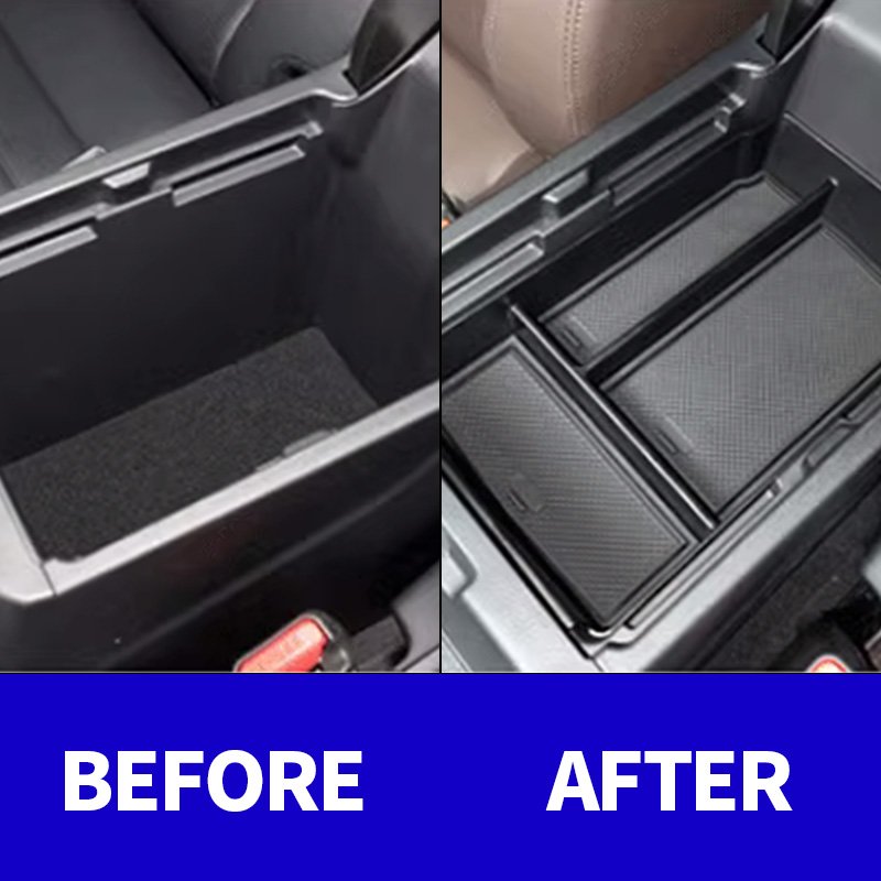 Decorative Box Plastics Interior Accessories Car ABS Interior Styling Suitable for Honda 2023 CRV Flocked Central Storage Box
