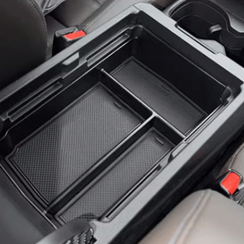 Decorative Box Plastics Interior Accessories Car ABS Interior Styling Suitable for Honda 2023 CRV Flocked Central Storage Box