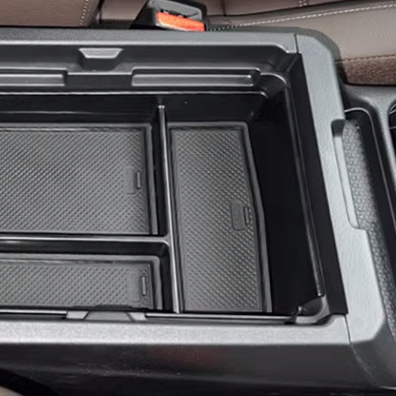 Decorative Box Plastics Interior Accessories Car ABS Interior Styling Suitable for Honda 2023 CRV Flocked Central Storage Box