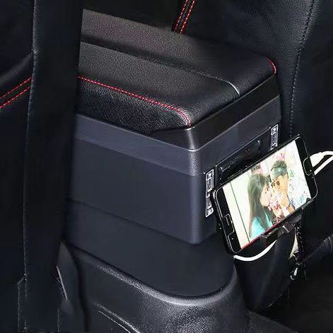 Multifunctional Car Center Armrest Central Armrest Storage Box Luxury Car Armrest Box for Ford Fiesta Fusion