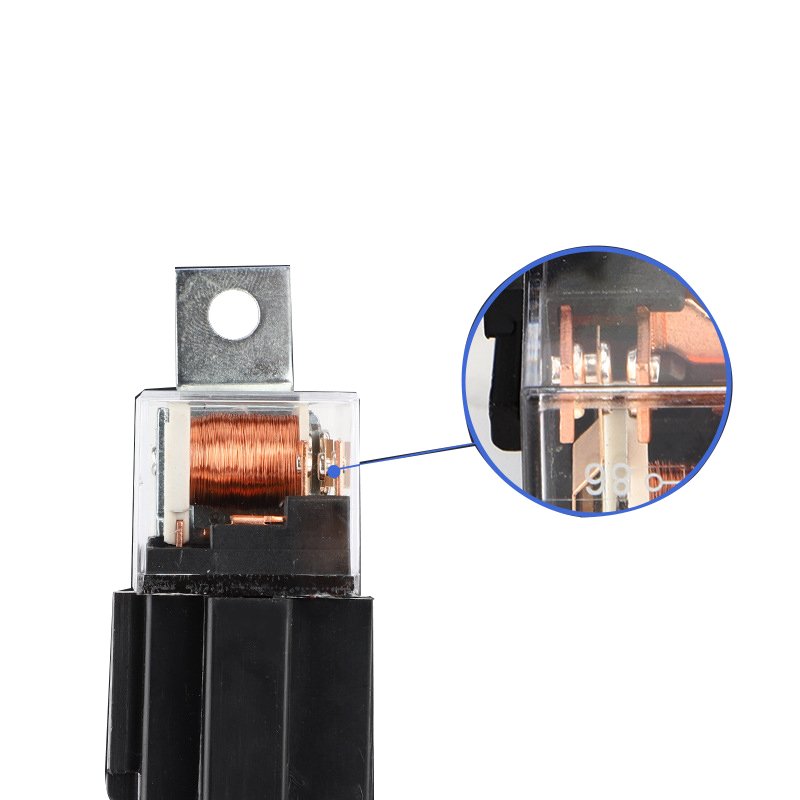 LED Headlight Wiring Harness Kit Premium H4 Headlamp Wire Relay Harness Adapter Socket Plug Compatible with 9003 H605