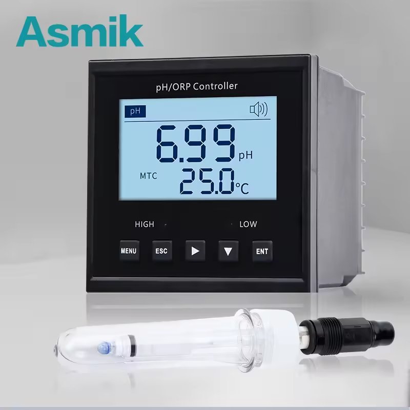 Factory High Precision ph Orp Sensor Online Aquarium ph Meter Hydroponics ph Ec Digital Controller