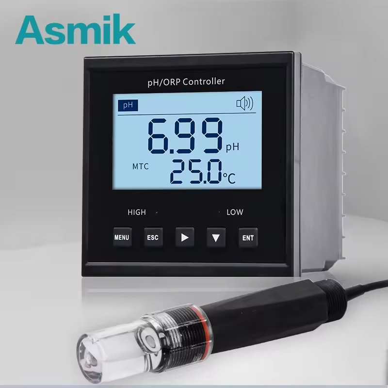 Factory High Precision ph Orp Sensor Online Aquarium ph Meter Hydroponics ph Ec Digital Controller