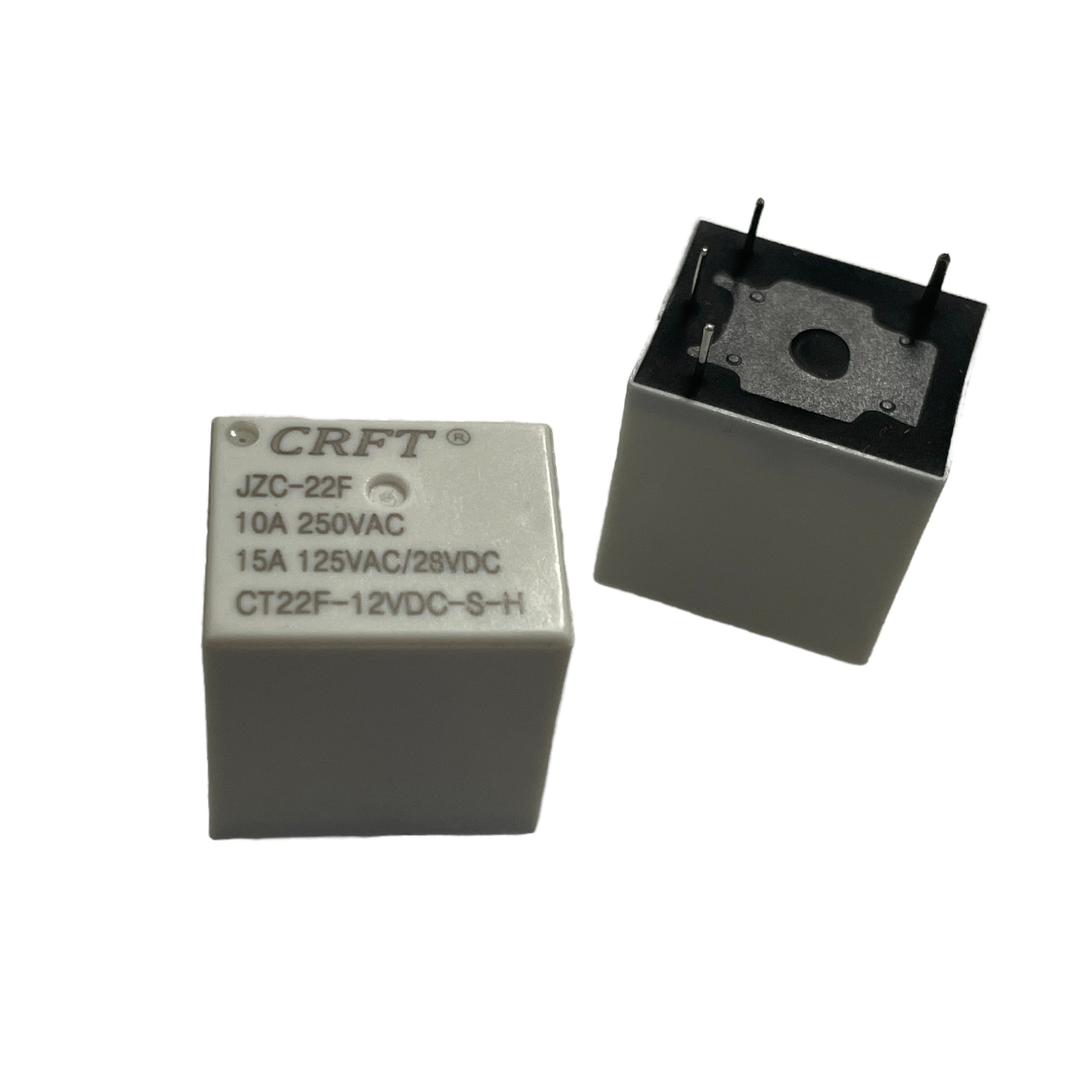 CT22F JQC-22F Power Relay 5VDC 6VDC 12VDC 24VDC 16A 250VAC 4Pins 5pins Mini PCB Relay