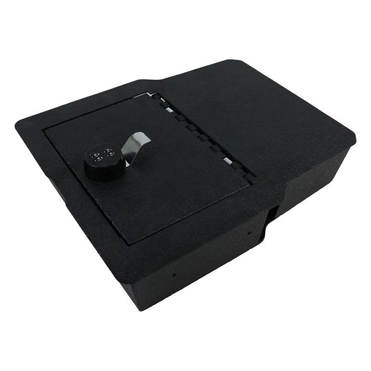 TuoJue Front Under Seat Storage Box Secure Automobile Security Safe for 2020-2024 Dodge RAM 1500/2500/3500 Vehicles