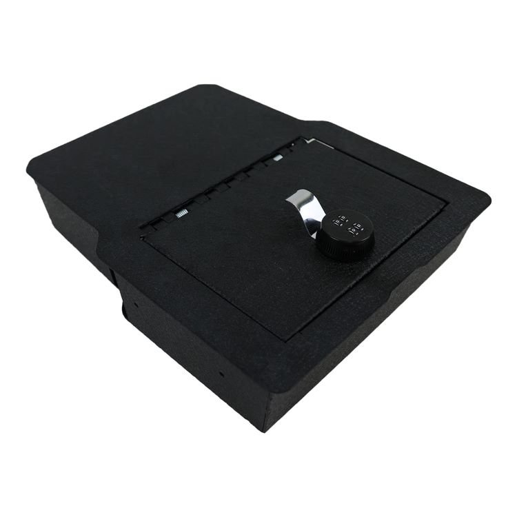 TuoJue Front Under Seat Storage Box Secure Automobile Security Safe for 2020-2024 Dodge RAM 1500/2500/3500 Vehicles