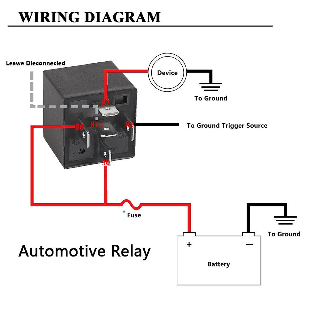 Automotive Relay 12V 24V SPDT JD1914 Switching Electric 40A 5 Pin Car Micro Relay