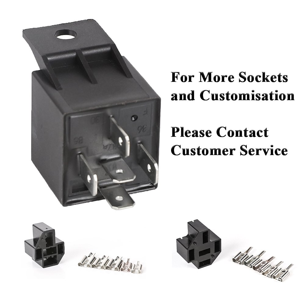 Automotive Relay 12V 24V SPDT JD1914 Switching Electric 40A 5 Pin Car Micro Relay