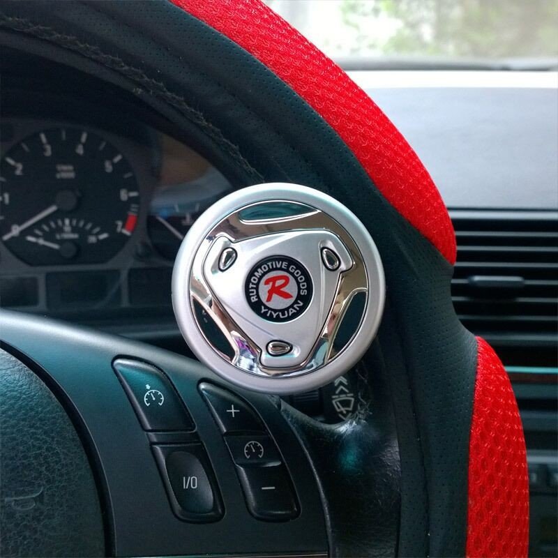 Steering Wheel Booster Ball Knob Universal Wheel Car Booster Iron Clip Steering Power Handle Auto Parts Suitable for Cars