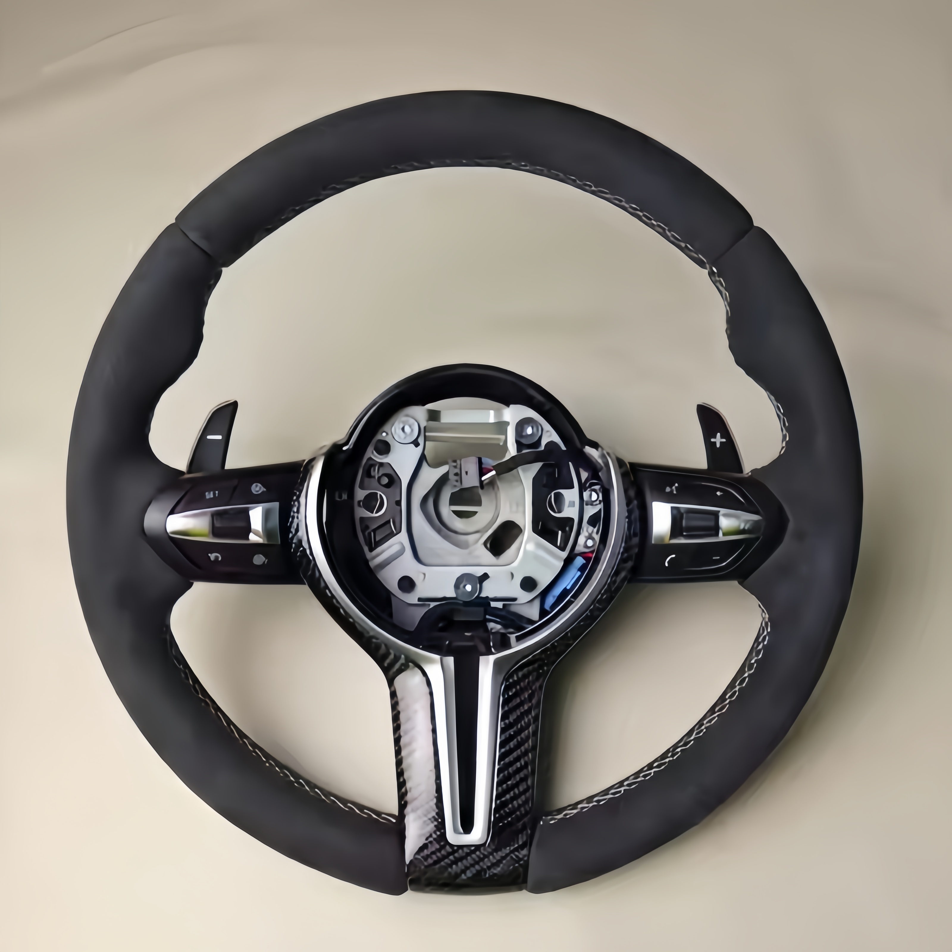 Alcantara Steering Wheel M Performance Steering Wheel Fit for BMW F30 F32 F10 F20 F07 F01 E46 E60 E90 M3 M4 M5