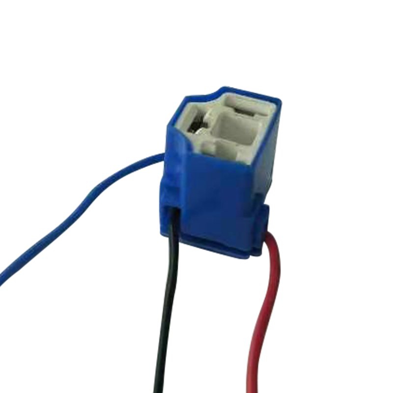 Car Socket 3 Pin Plug Auto Wire H4 Relay Socket Connector Wiring Harness Cable