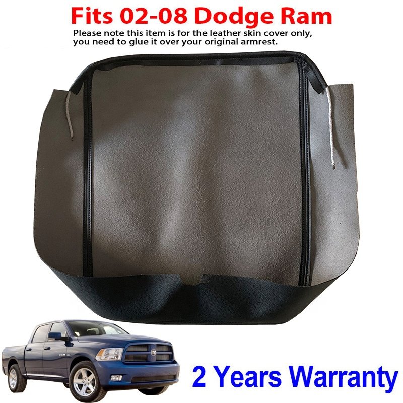 Car Central Armrest Soft Cover Center Console Cushion Protection Waterproof Fabric Arm Rest Pads for Dodge Ram 1500 2500 02-08