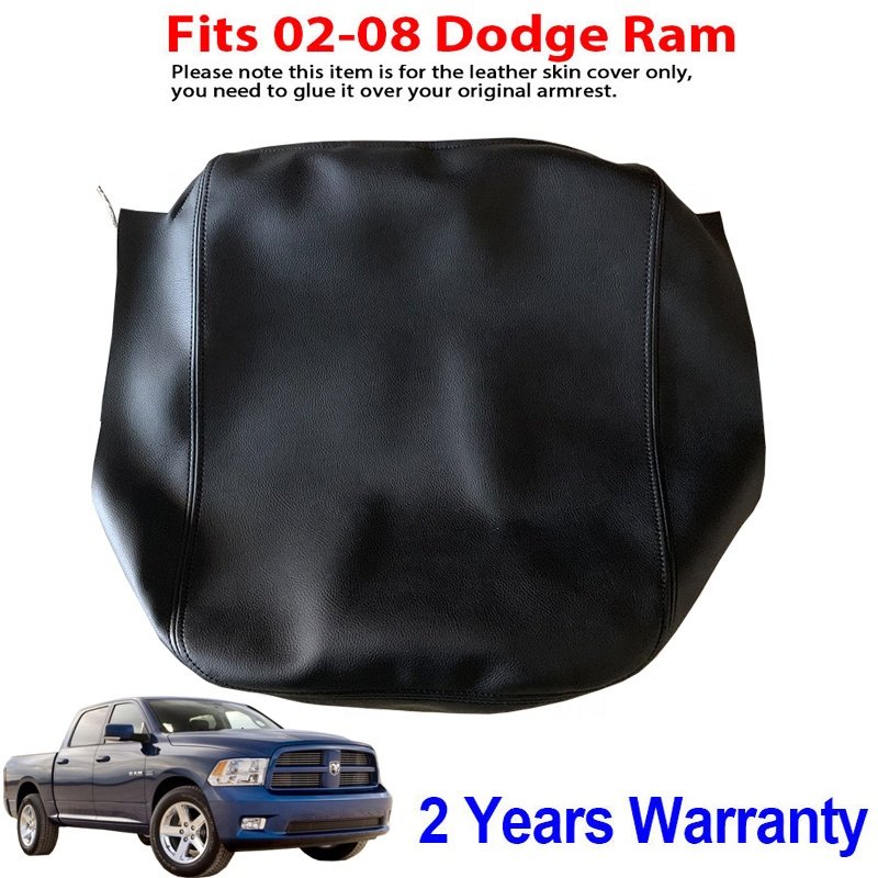 Car Central Armrest Soft Cover Center Console Cushion Protection Waterproof Fabric Arm Rest Pads for Dodge Ram 1500 2500 02-08