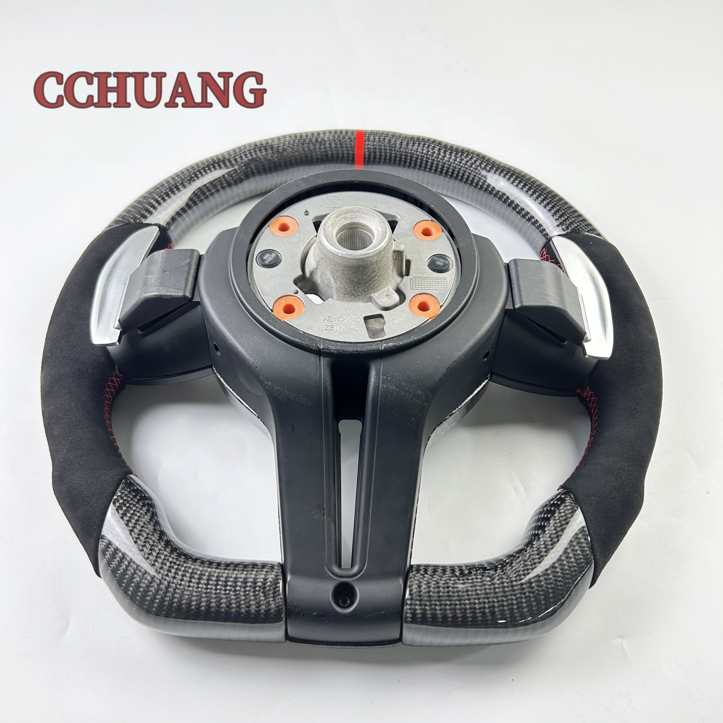 Hot custom auto accessories for BMW 3 Series 5 Series M3 M4 M5 F10 F20 F30 F80 Custom LED carbon fiber steering wheel