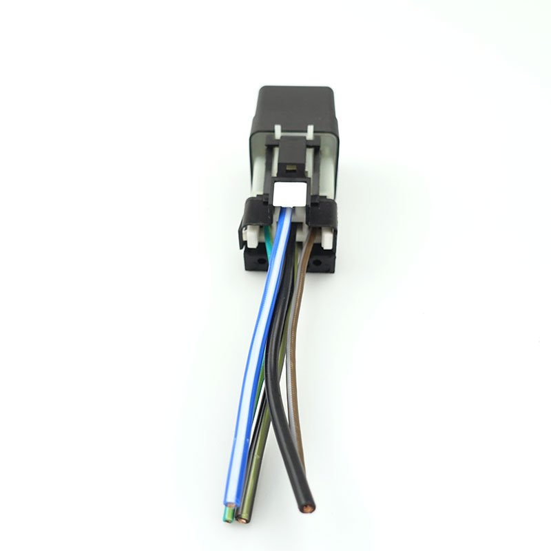 High Quality Waterproof 40A Auto Parts Pure Copper Coil Car Relay With Wire Harness 12V