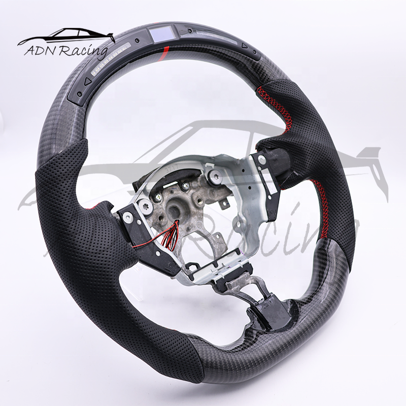 Customized Carbon Fiber Sporty Steering Wheel For NISSAN 370Z 350Z Z34