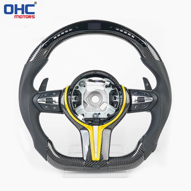 Car Steering Wheel for bmw f30 f31 f21 f20 x1 f48 x2 x3 x5 x6 7 series upgrade f06 gran coupe m sport steering wheel OHC MOTORS