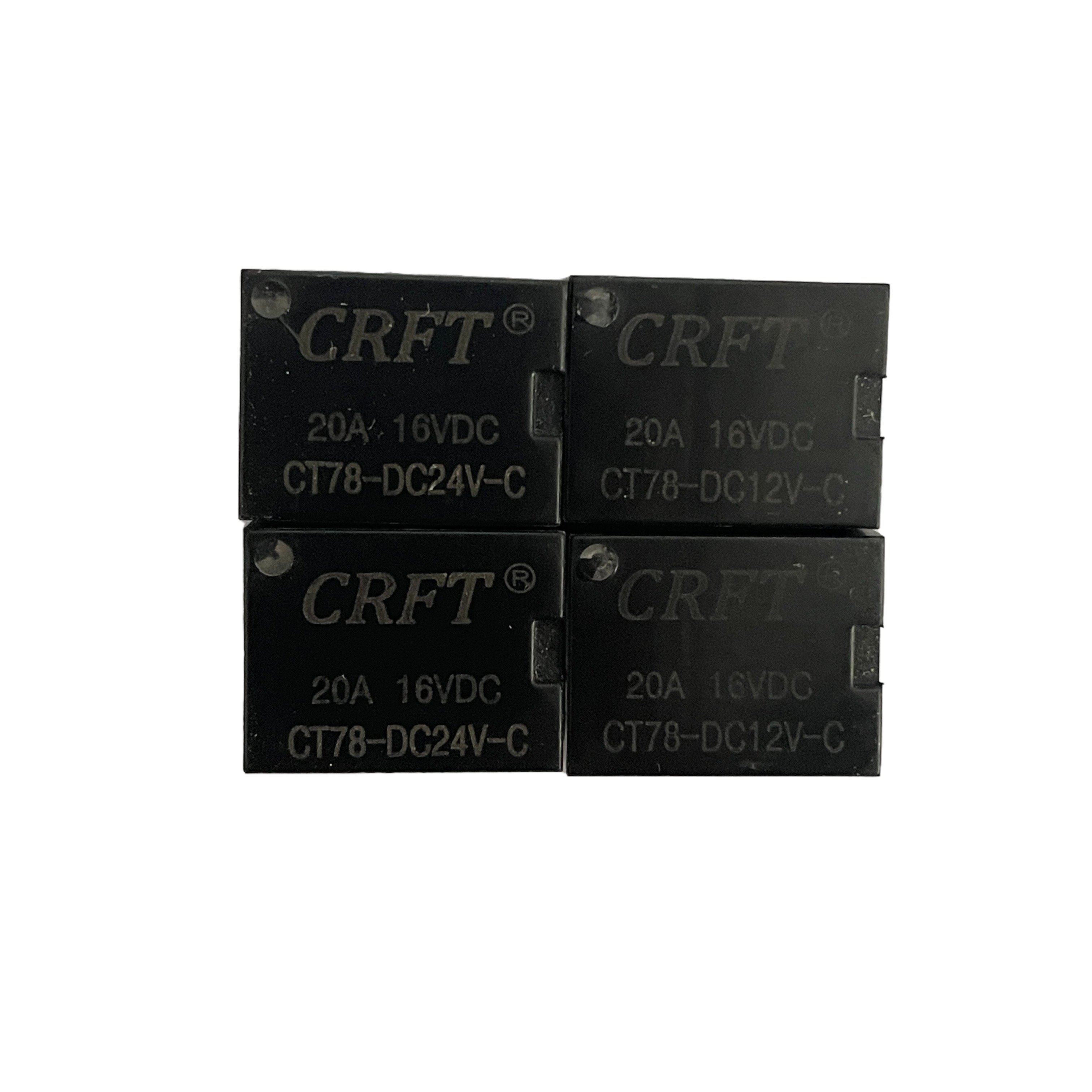 CT78 12V 24V 20A Auto Relay 4Pin Power Relay T78 5Pin PCB Relay