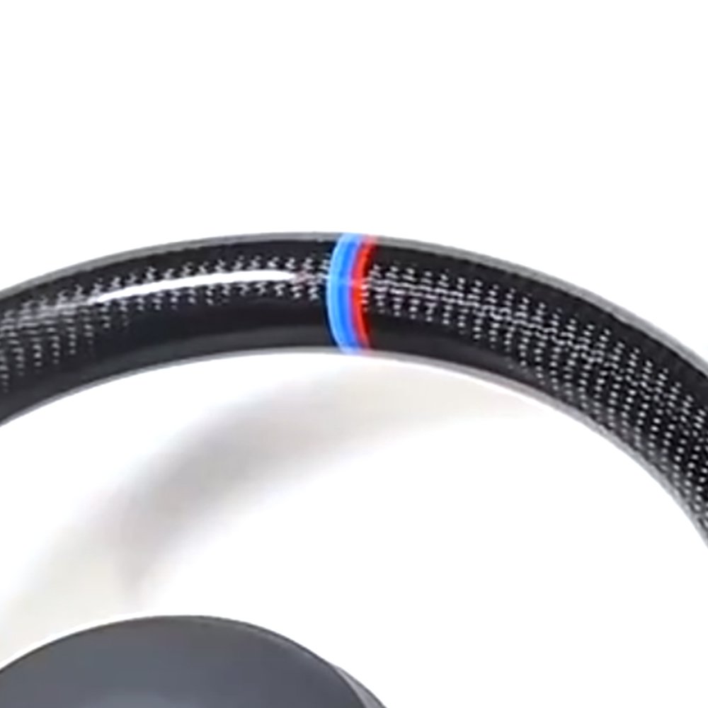 Carbon Fiber Leather Steering Wheel Old To New E90 3 Series E92 M3 For BMW