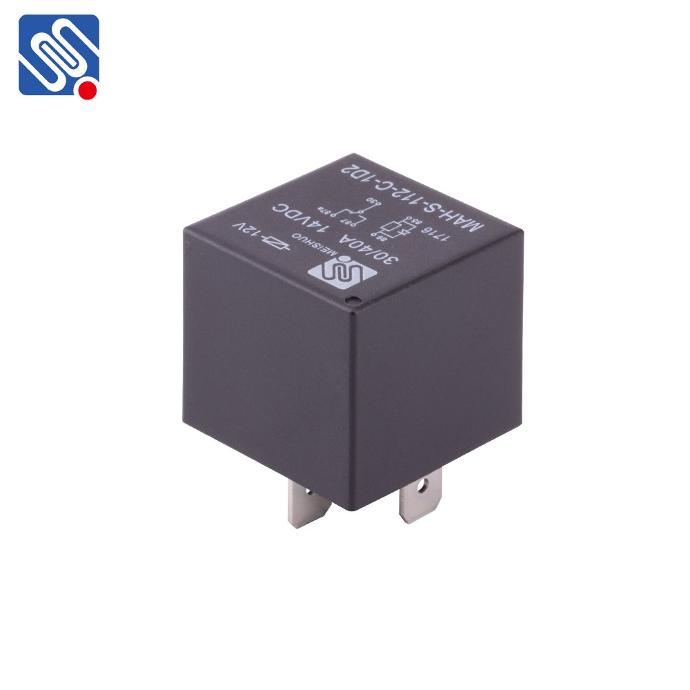 Meishuo MAH Automotive Relays 30A 40A Normal Open Contact Form Auto Relay Electromagnetic Relays for Auto 12V