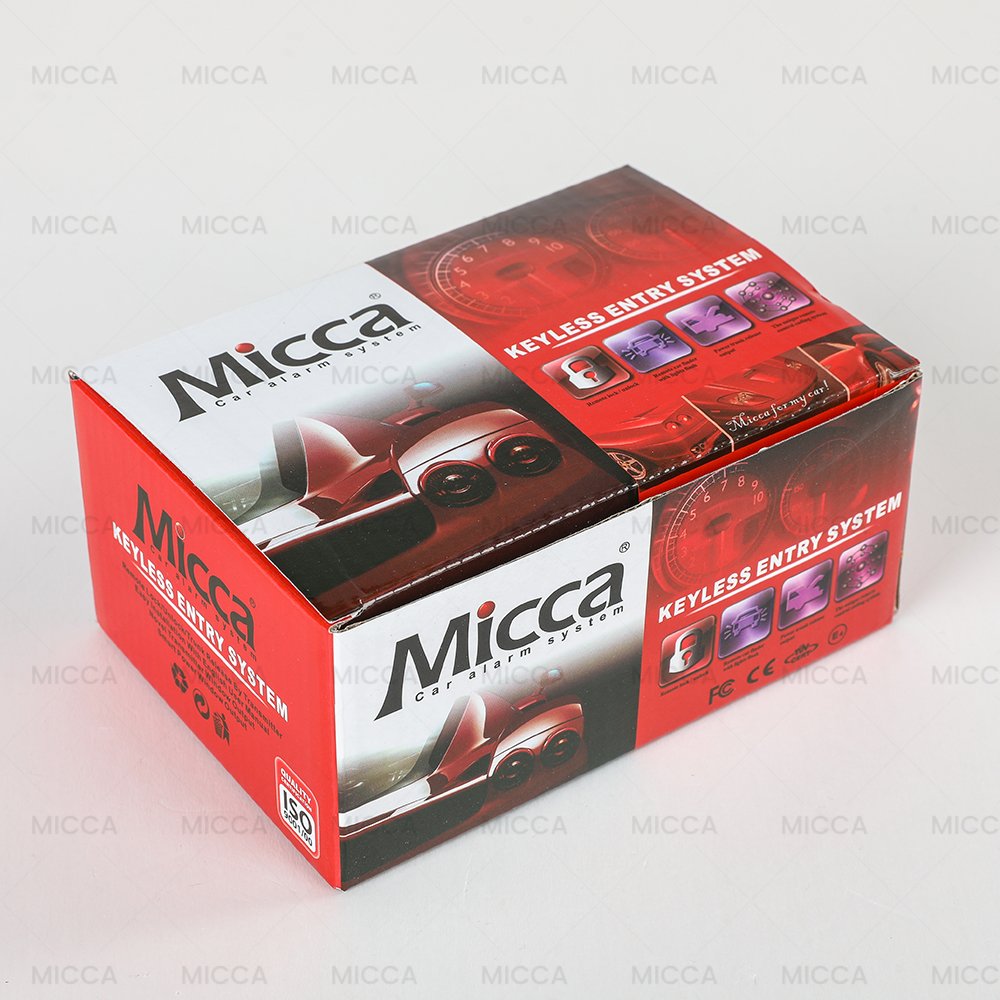 Ke602 Micca Universal Keyless Entry System 12V Vehicle Remote Control Lock Unlock Trunk Release Remote Car Keyless Entry System