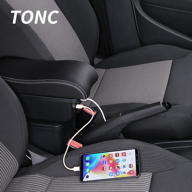 TONC for Hyundai I10 High Quality Auto Parts Adjustable Seat Armrest Storage Box Center Console Box