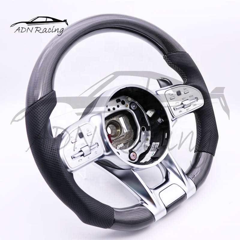 For Mercedes-benz AMG Performance Custom Carbon Fiber Car Steering Wheel