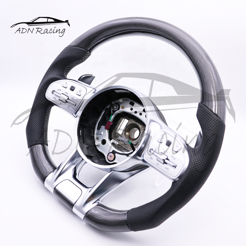 For Mercedes-benz AMG Performance Custom Carbon Fiber Car Steering Wheel