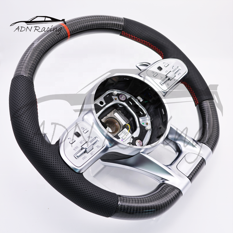 For Mercedes-benz AMG Performance Custom Carbon Fiber Car Steering Wheel