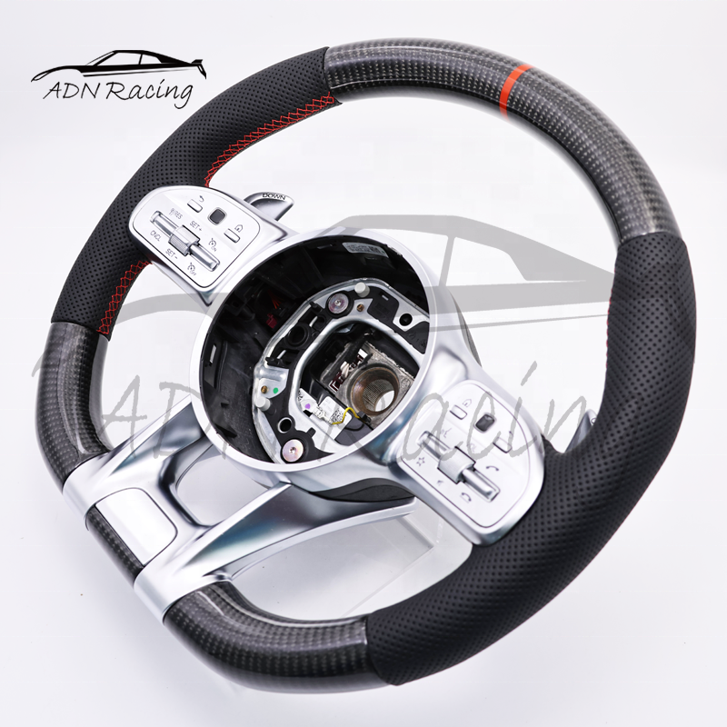 For Mercedes-benz AMG Performance Custom Carbon Fiber Car Steering Wheel